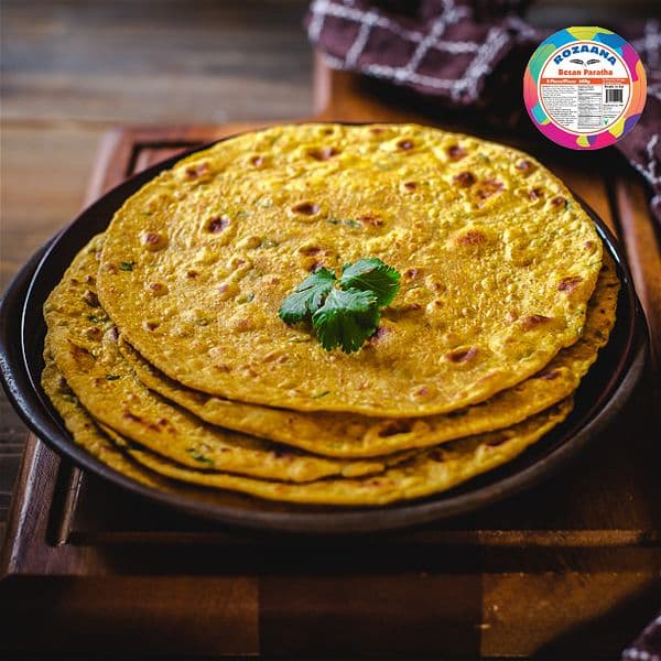 Fresh Paratha Besan (5 Pieces)